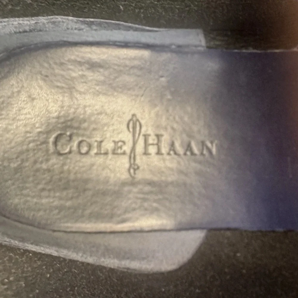 Cole Haan LunarGrand Chukka Boots Men's 11 Brown Suede Orange Sole